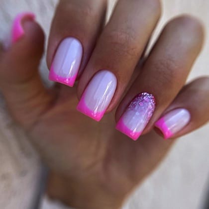 Gecombineerde manicure met OPI Gelcolor, NCLA nail wraps