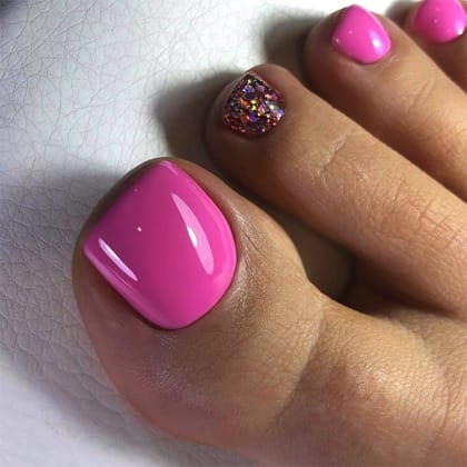 Pedicure op basis van KART fruitzuren, OPI Gelcolor