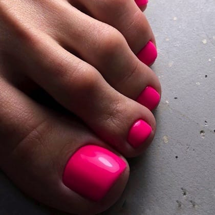 Pedicure op basis van KART fruitzuren, OPI Gelcolor